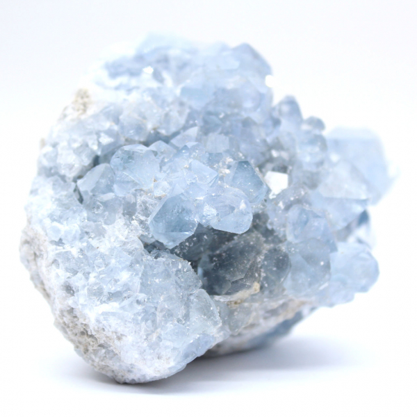 Madagascar Blue Celestite Collector's Coin