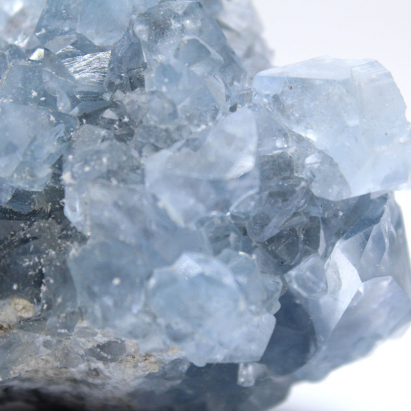 Madagascar Blue Celestite Collector's Coin