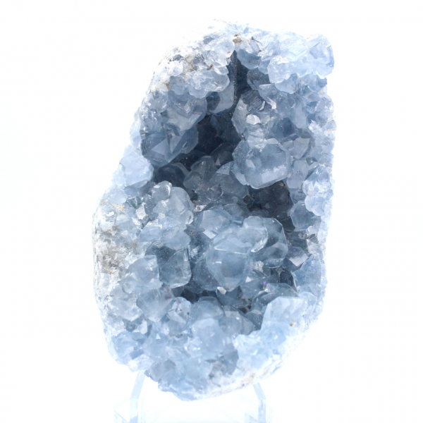 Blue celestite crystals from Madagascar
