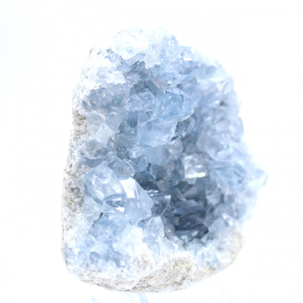 Premium quality Madagascar blue celestite geode