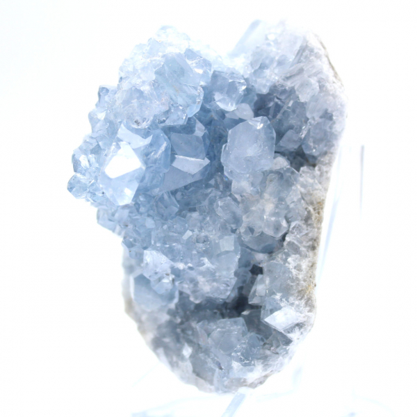 Authentic Madagascar Blue Celestite Geode