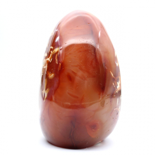 Polished Carnelian Ornament Decoration - Natural Mineral from Madagascar for Collectors