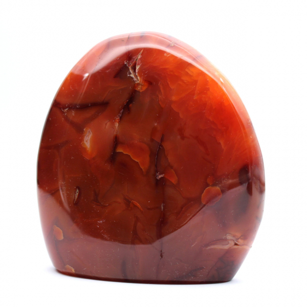 Polished Madagascar Carnelian - Large Decorative Stone (Natural Ornament)