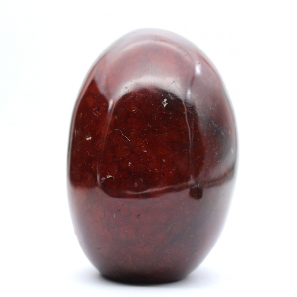 Polished Carnelian from Madagascar - Red-Orange Natural Stone Specimen (Ornament)