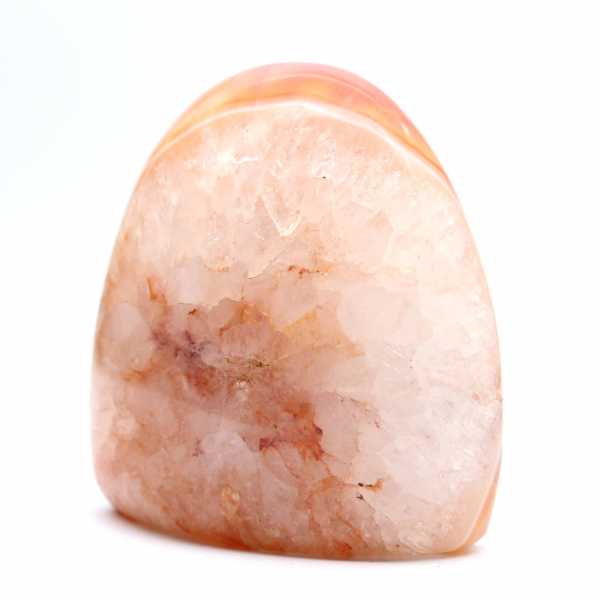 Small Polished Carnelian Ornament Madagascar - Natural Collectible Stone (490g)