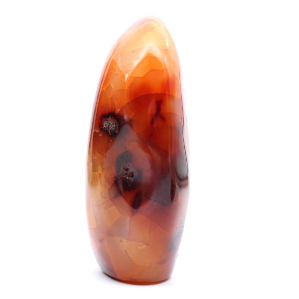 Polished Madagascar Carnelian - Decorative and Scientific Specimen (Natural Stone)