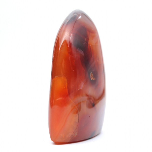 Polished Carnelian Small Piece - Decorative Mineral Specimen (Madagascar)