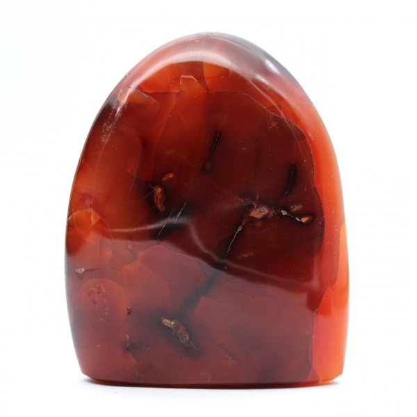 Polished Carnelian Small Piece - Decorative Mineral Specimen (Madagascar)