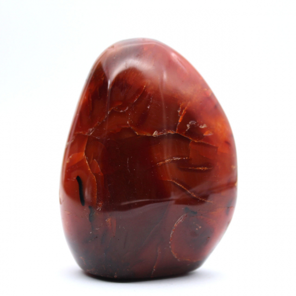 Polished Carnelian Micro Specimen - Decorative Natural Stone (Madagascar)