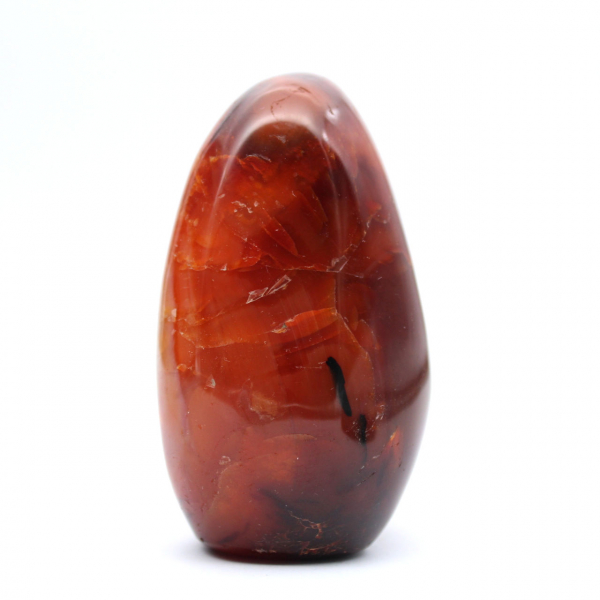 Polished Carnelian Micro Specimen - Decorative Natural Stone (Madagascar)