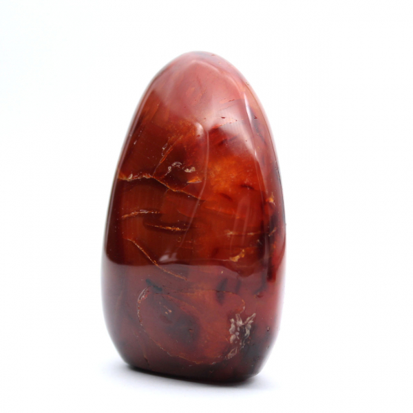 Polished Carnelian Micro Specimen - Decorative Natural Stone (Madagascar)