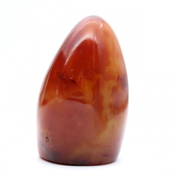 Polished Carnelian Small Ornament - Natural Collectible Stone (Madagascar)