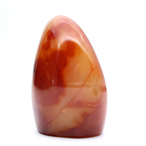 Polished Carnelian Small Ornament - Natural Collectible Stone (Madagascar)