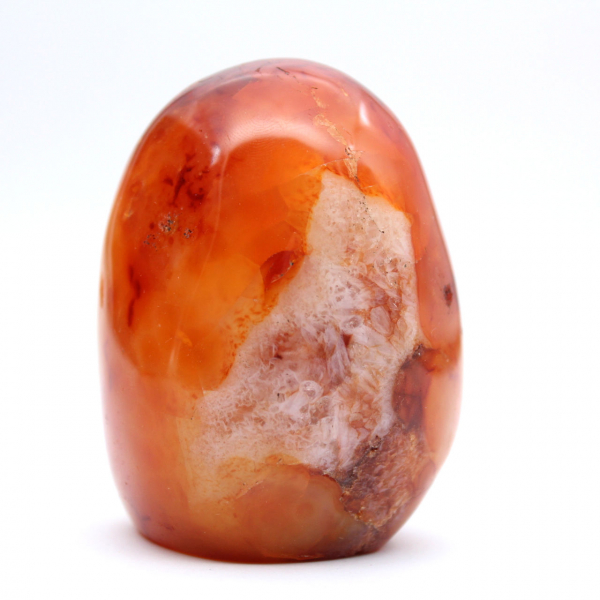Polished Carnelian Miniature - Collectible Natural Stone Ornament (Madagascar)