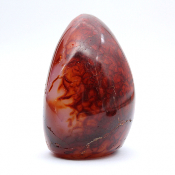 Polished Carnelian Very Small Ornament - Authentic Mineral from Madagascar (225g)