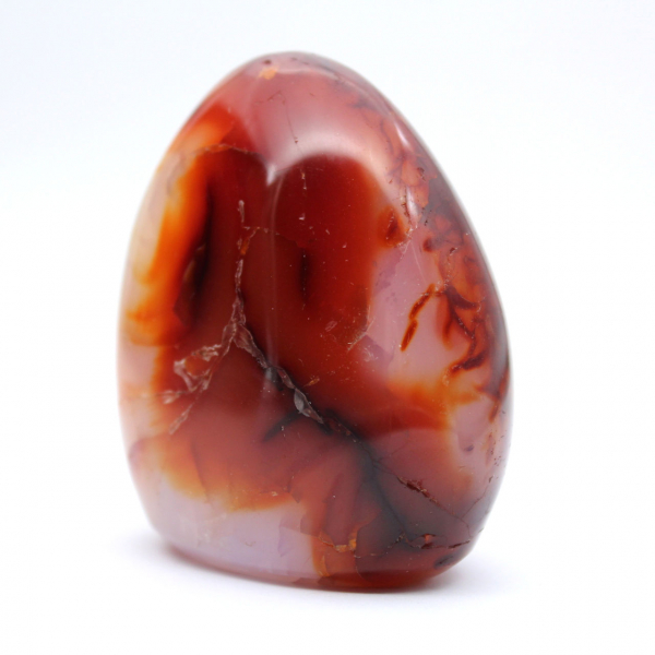 Polished Carnelian Very Small Ornament - Authentic Mineral from Madagascar (225g)