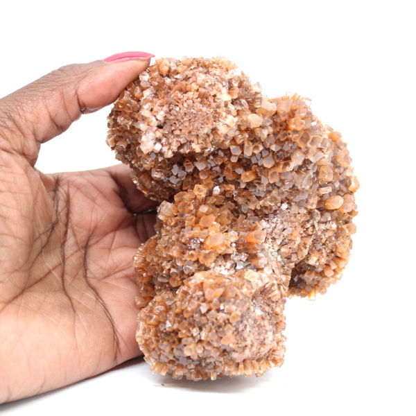 Aragonite crystals from Morocco in a bouquet