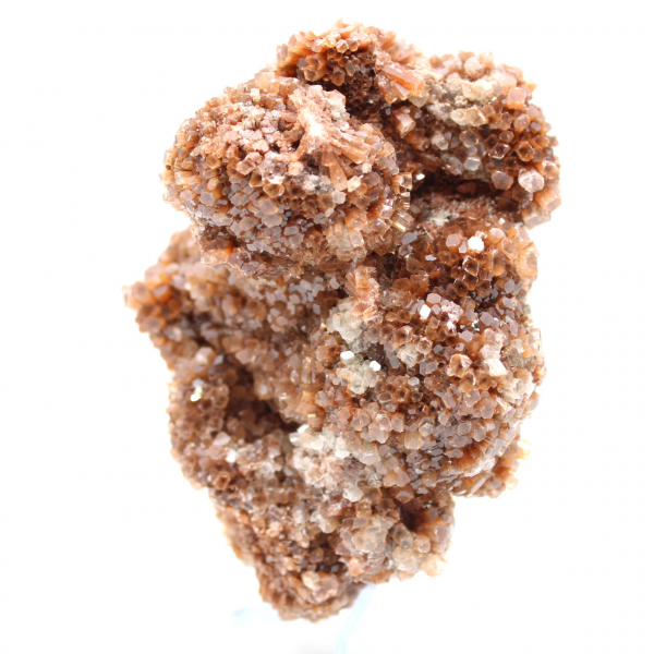 Moroccan aragonite in brown crystals