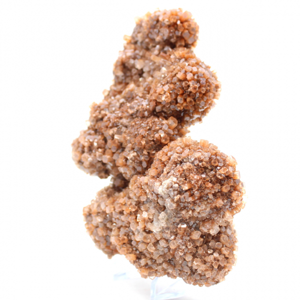 Specimen of crystallized aragonite from Morocco