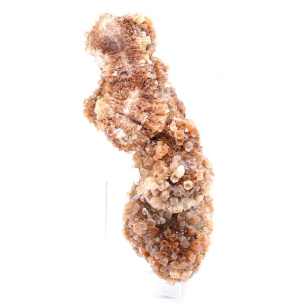 Specimen of crystallized aragonite from Morocco