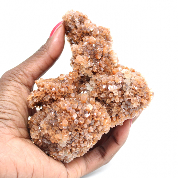 Naturally occurring Aragonite crystals from Morocco