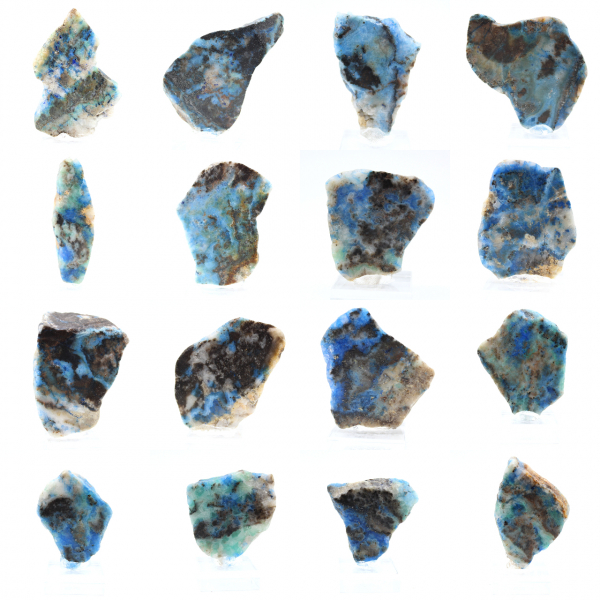 Azurite Malachite slice for mineral collection