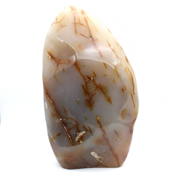 Large polished Carnelian mineral ornament, rare collector's item