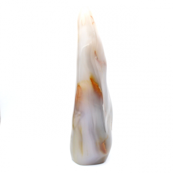 Large polished Carnelian mineral ornament, rare collector's item