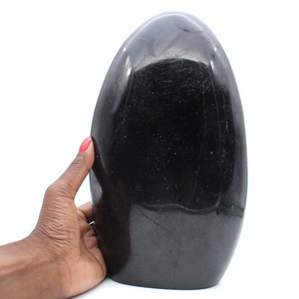 Polished Tourmaline specimen, large mineral ornament, Madagascar