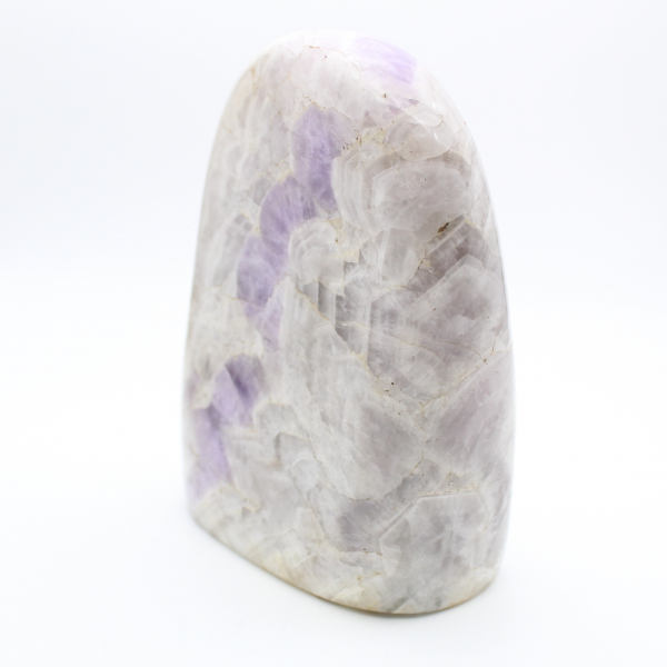 Polished amethyst, massive mineral ornament, specimen, Madagascar