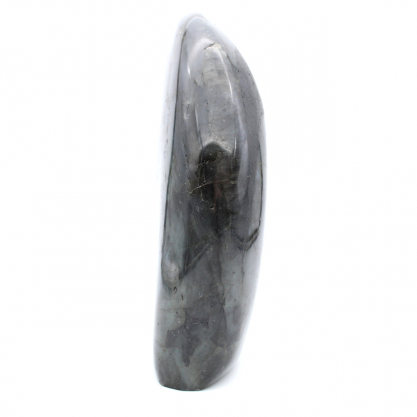 Polished Labradorite, natural collectible stone, large format, Madagascar