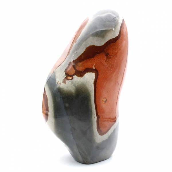 Polished Jasper Ornament, Large Natural Stone, Madagascar