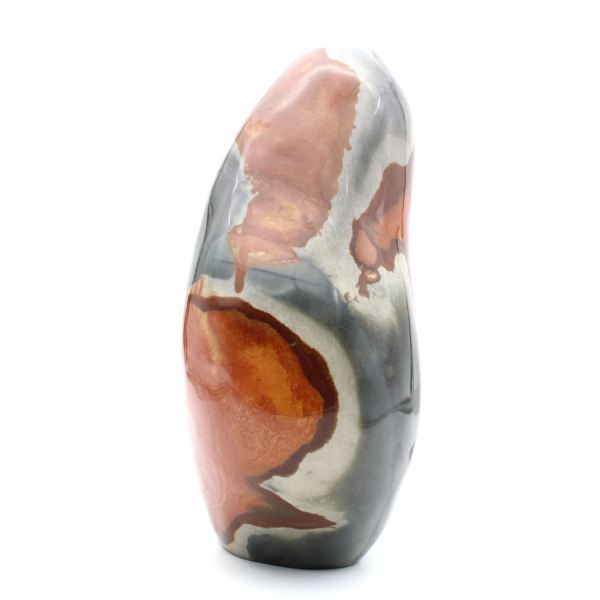 Polished Jasper Ornament, Large Natural Stone, Madagascar