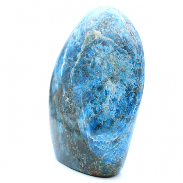 Large polished Apatite, decorative specimen, natural stone from Madagascar