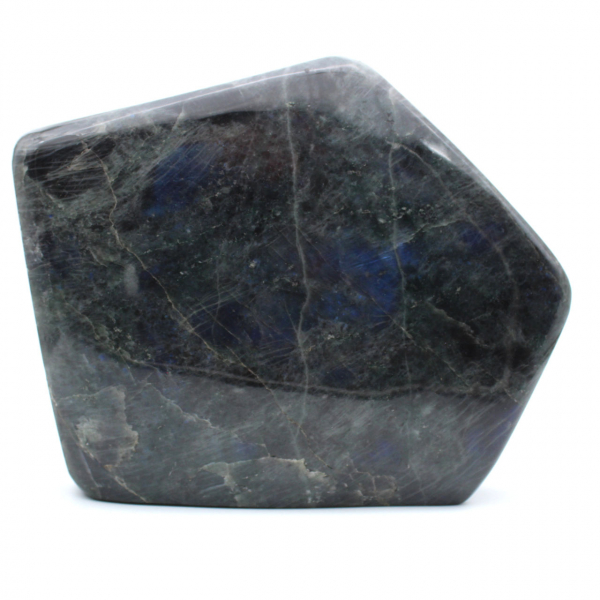 Polished Labradorite, XXL mineral ornament, collector's item, Madagascar