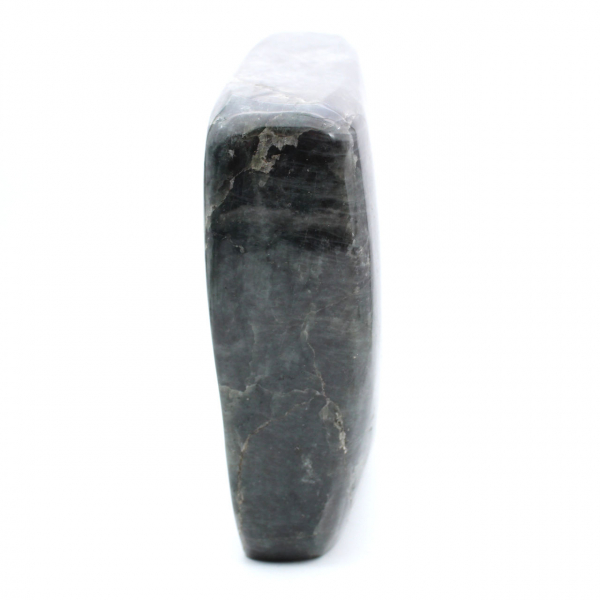 Polished Labradorite, XXL mineral ornament, collector's item, Madagascar