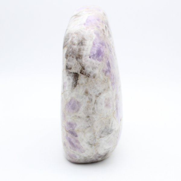 Polished amethyst, decorative natural stone, large specimen, Madagascar