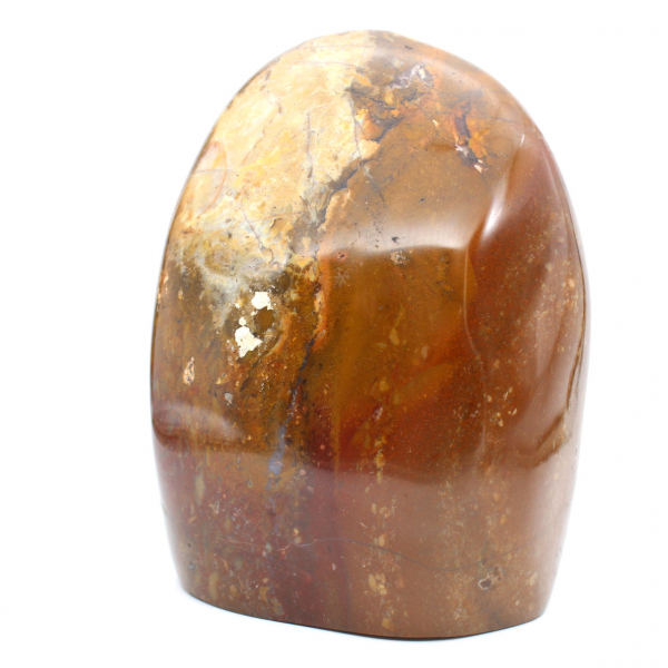 Polished Red Jasper Ornament, Collectible Mineral Specimen, Madagascar