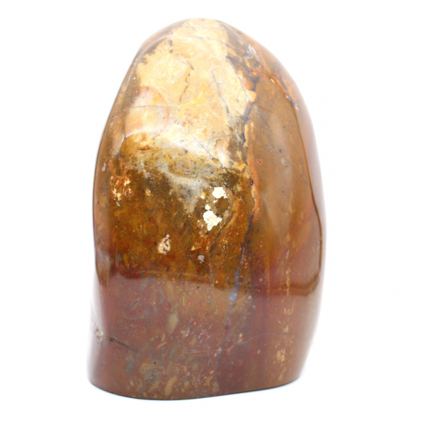 Polished Red Jasper Ornament, Collectible Mineral Specimen, Madagascar