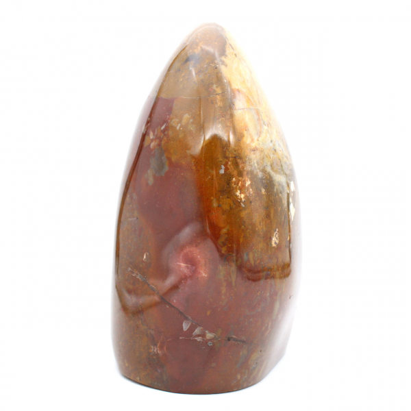 Polished Red Jasper Ornament, Collectible Mineral Specimen, Madagascar