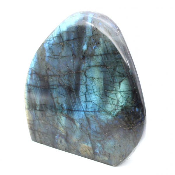 Polished Labradorite, large mineral ornament, collector's item, Madagascar
