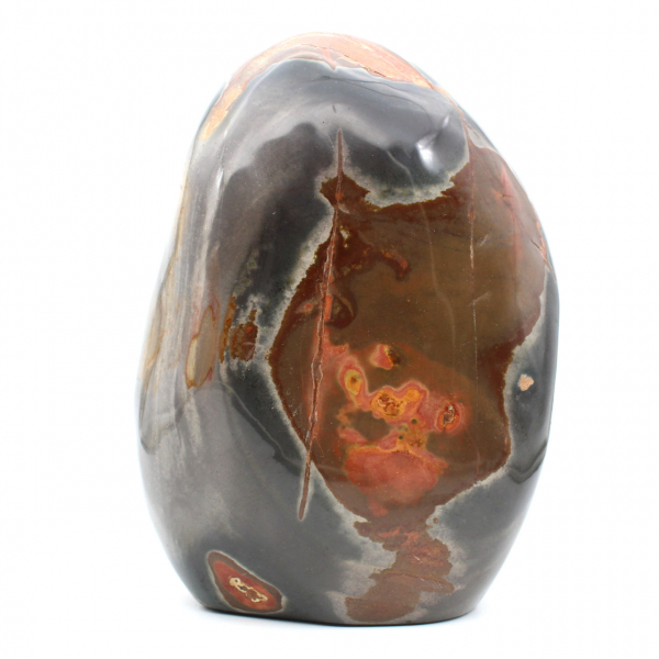 Solid polished Jasper ornament, collector's specimen, from Madagascar