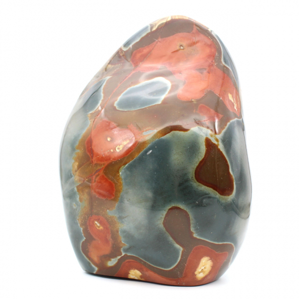 Solid polished Jasper ornament, collector's specimen, from Madagascar