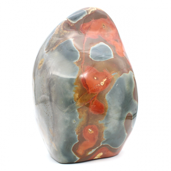 Solid polished Jasper ornament, collector's specimen, from Madagascar