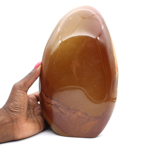 Polished Red Jasper Ornament, Massive Collector's Stone, Madagascar