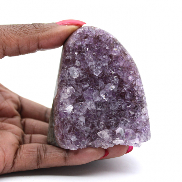 Amethyst Druse from Brazil: Natural Decorative Piece
