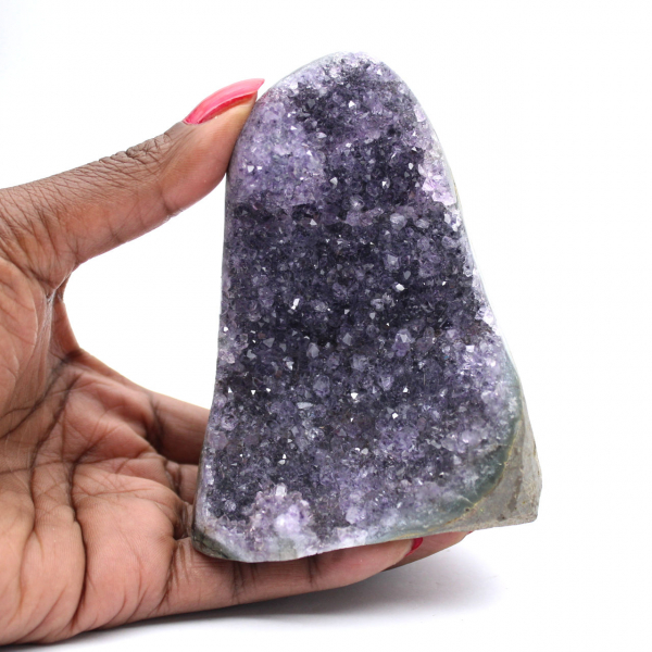 Amethyst Specimen Brazil: Natural Crystal Geode