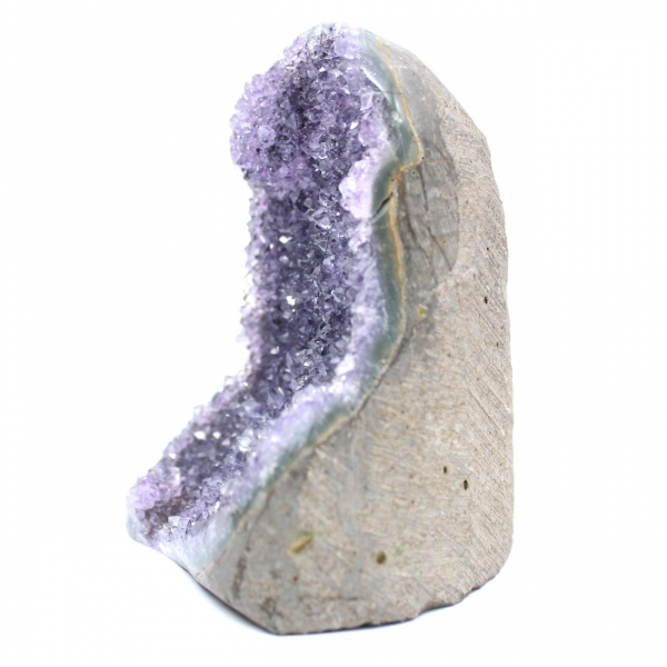 Amethyst Specimen Brazil: Natural Crystal Geode