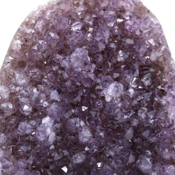 Natural Amethyst from Brazil: Elegant Small Geode