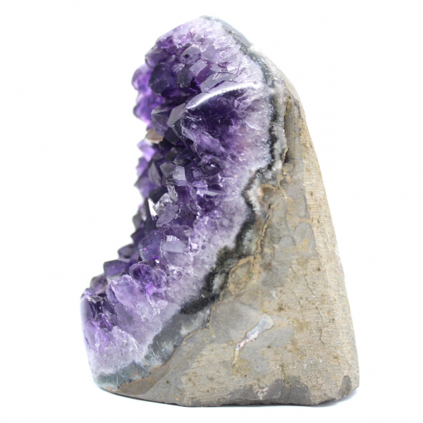 Amethyst Geode from Brazil: Genuine Collectible Specimen